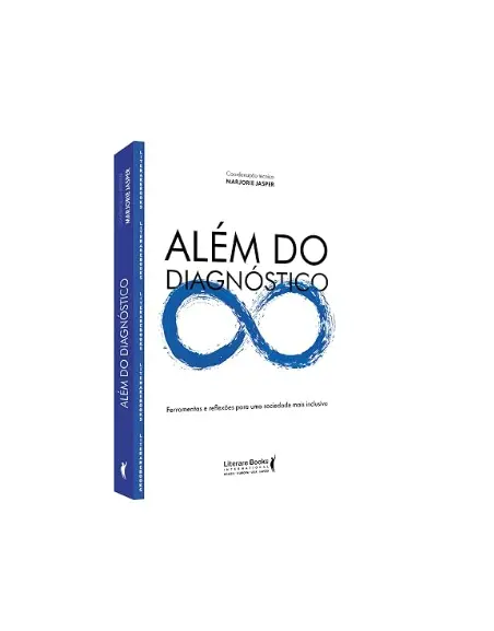Capa do livro Além do Diagnóstico, da Literare Books International